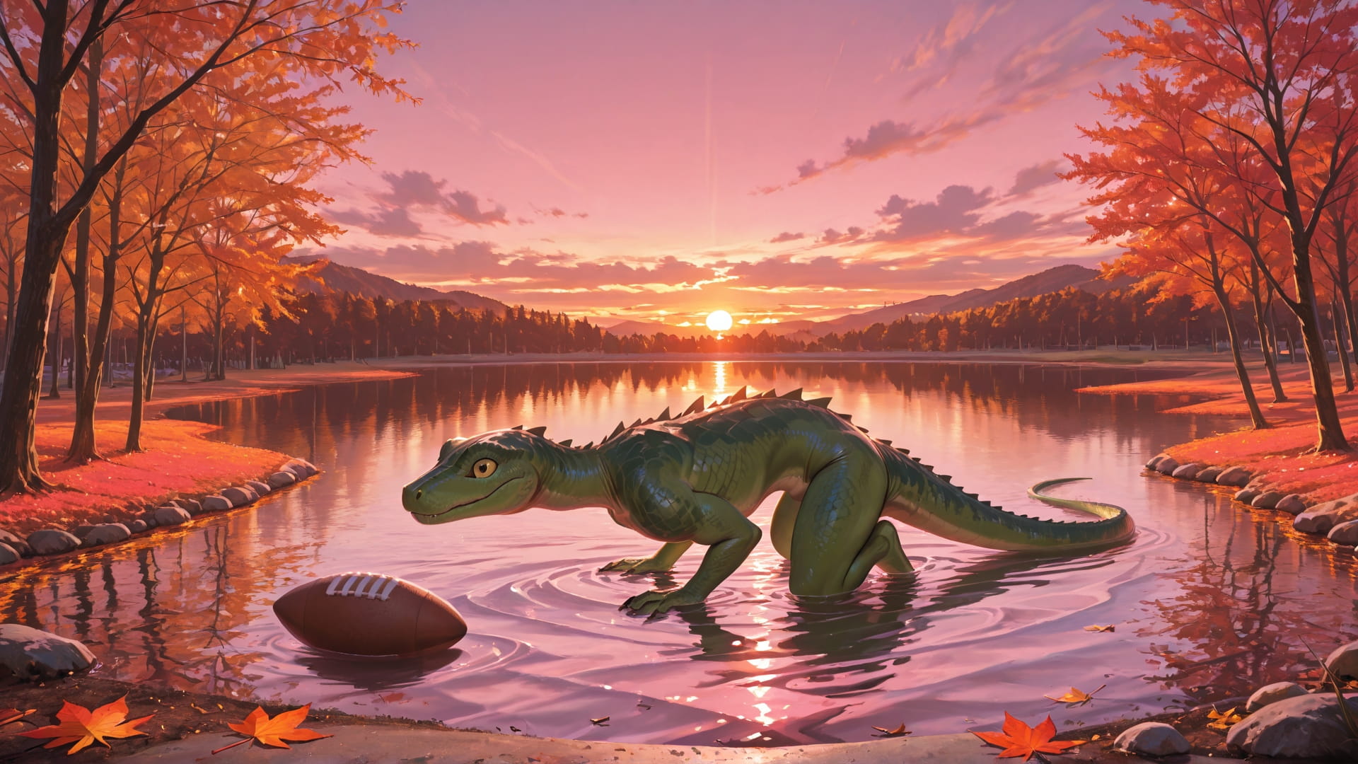 Pink Sunset Sea NFL smartphone wallpaper free download, vertical 16:9 format, Pink, Sunset, Sea, Autumn