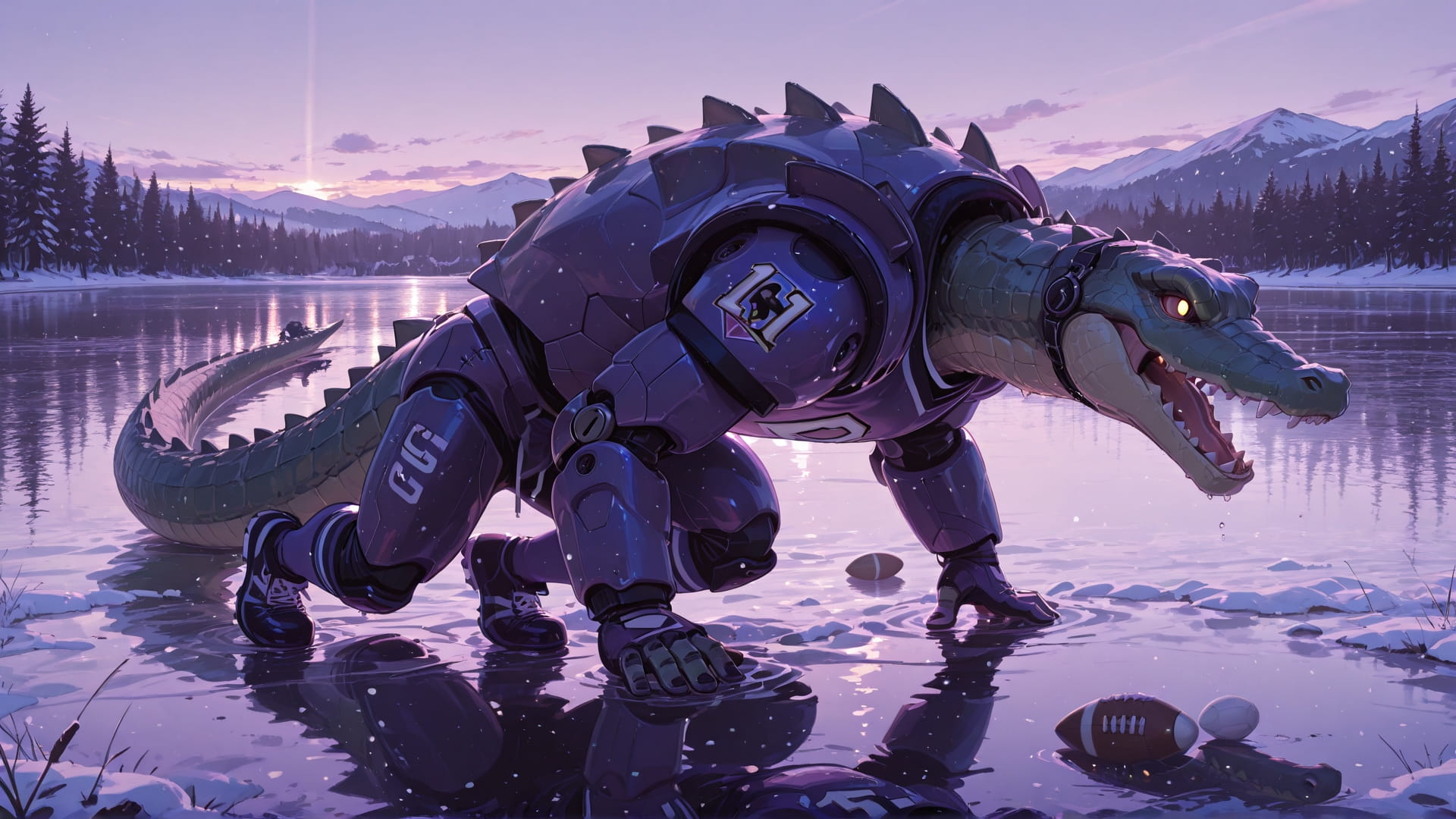 Purple Afternoon Sea NFL smartphone wallpaper free download, vertical 16:9 format, Purple, Afternoon, Sea, Winter