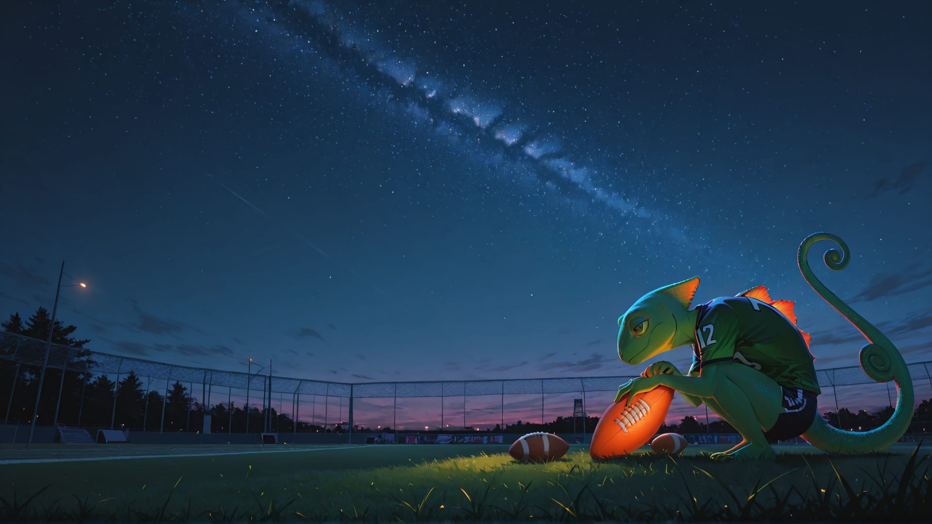 Red Night Sky NFL smartphone wallpaper free download, vertical 16:9 format, Red, Night, Sky, Summer