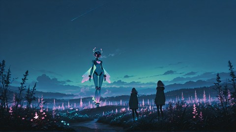 Green Afternoon Sky Neon smartphone wallpaper free download, vertical 9:16 format, Green, Afternoon, Sky, Winter