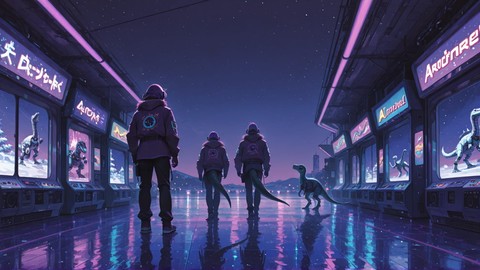 Purple Night Sky Neon smartphone wallpaper free download, vertical 9:16 format, Purple, Night, Sky, Winter