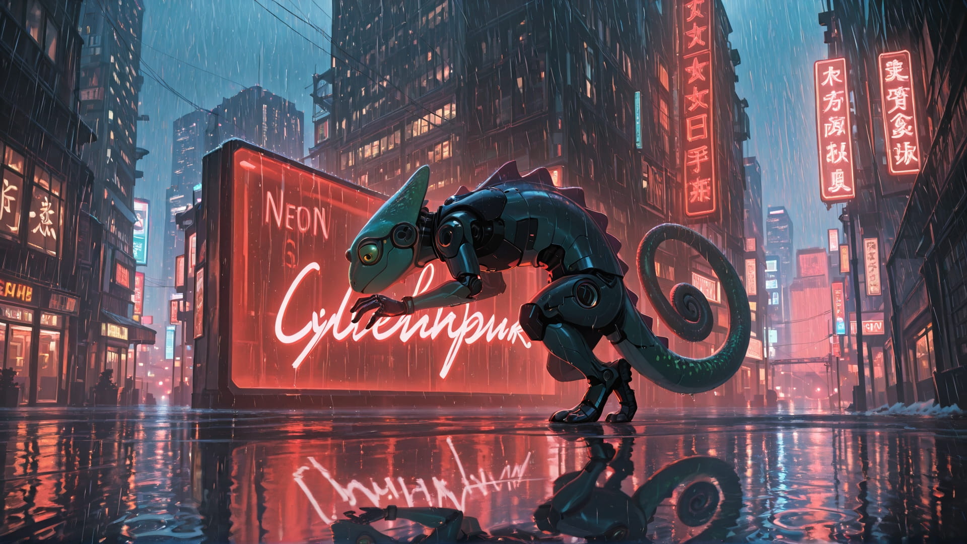 Red Afternoon Sea Neon smartphone wallpaper free download, vertical 16:9 format, Red, Afternoon, Sea, Winter