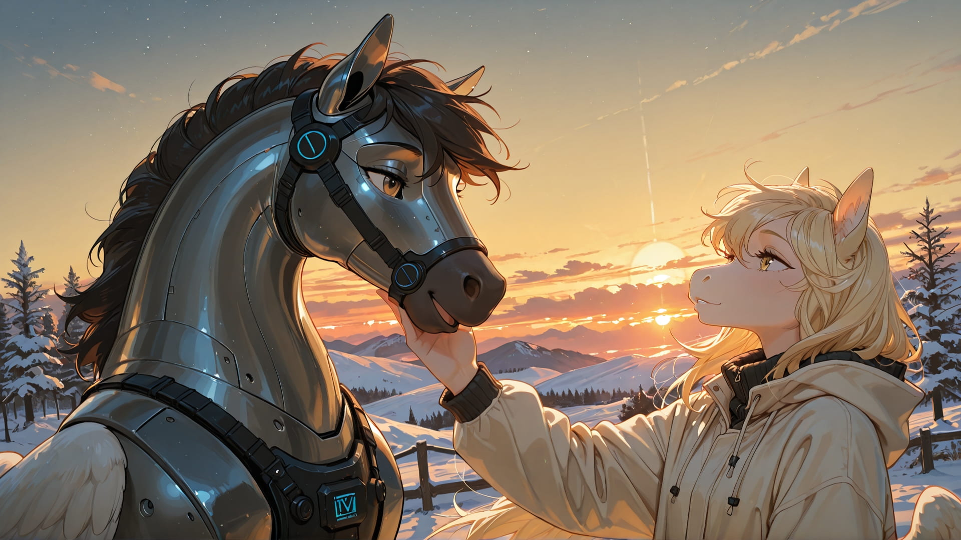 Yellow Sunset Sky NotesAppChic smartphone wallpaper free download, vertical 16:9 format, Yellow, Sunset, Sky, Winter