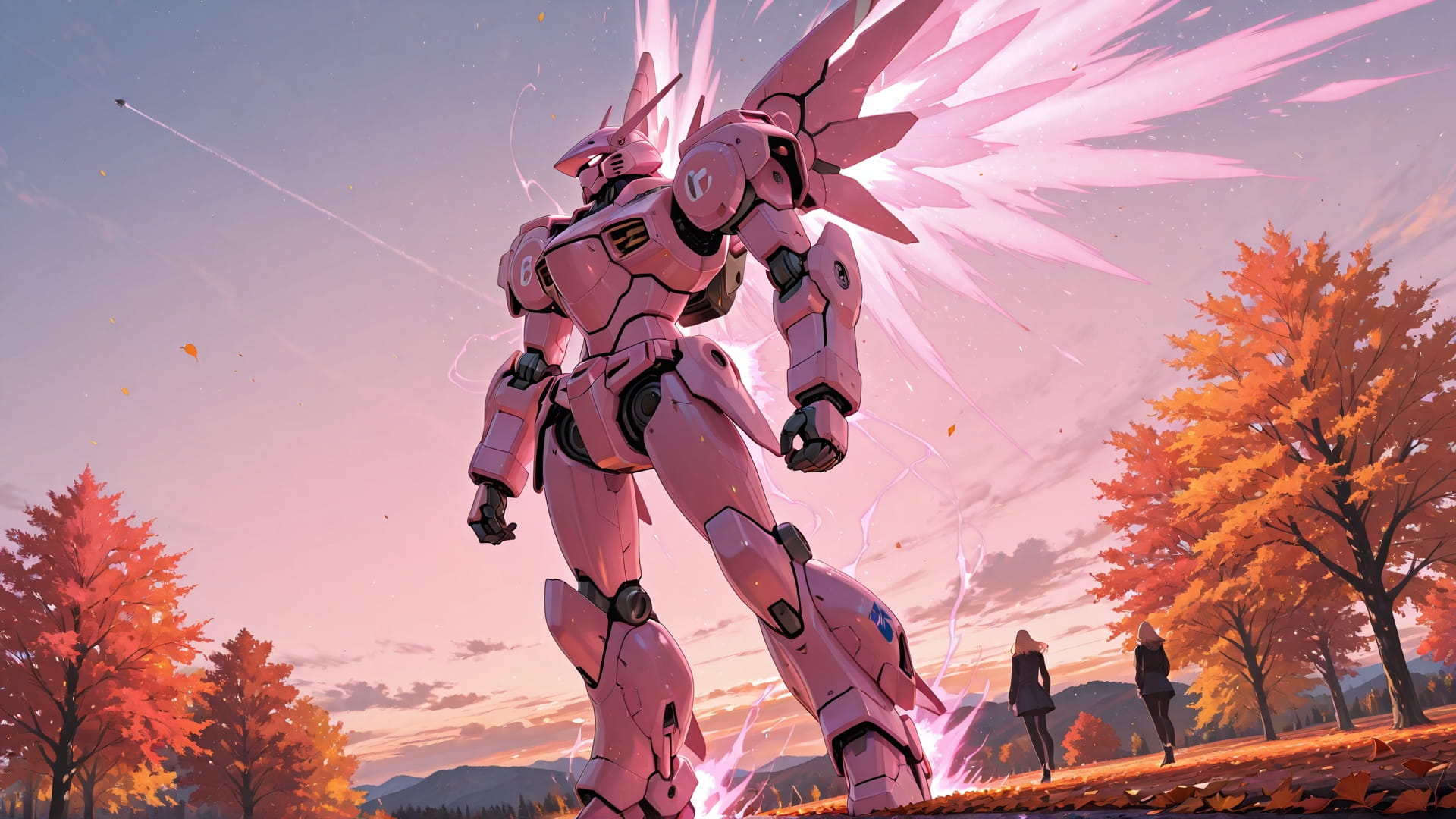 Pink Afternoon Sky Nuclear smartphone wallpaper free download, vertical 16:9 format, Pink, Afternoon, Sky, Autumn