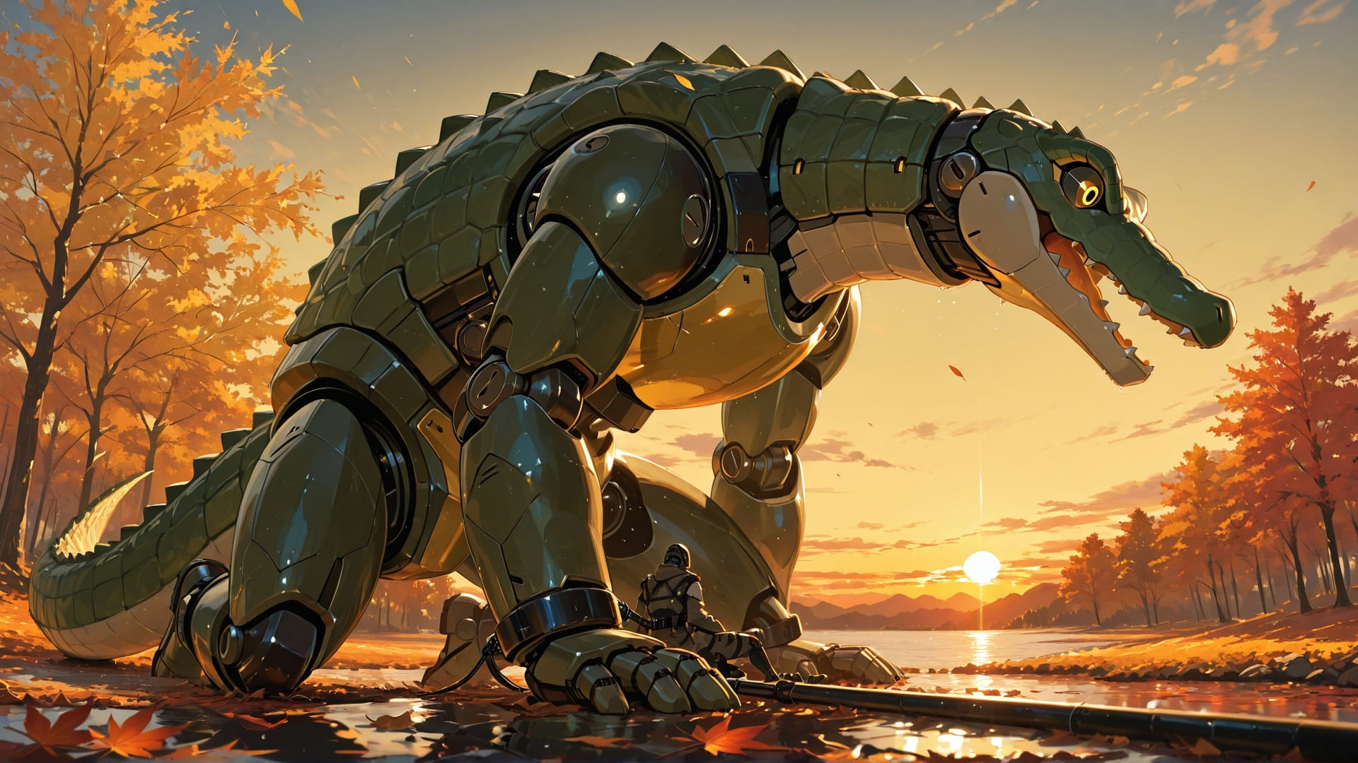 Yellow Sunset Sky OptOutEra smartphone wallpaper free download, vertical 16:9 format, Yellow, Sunset, Sky, Autumn