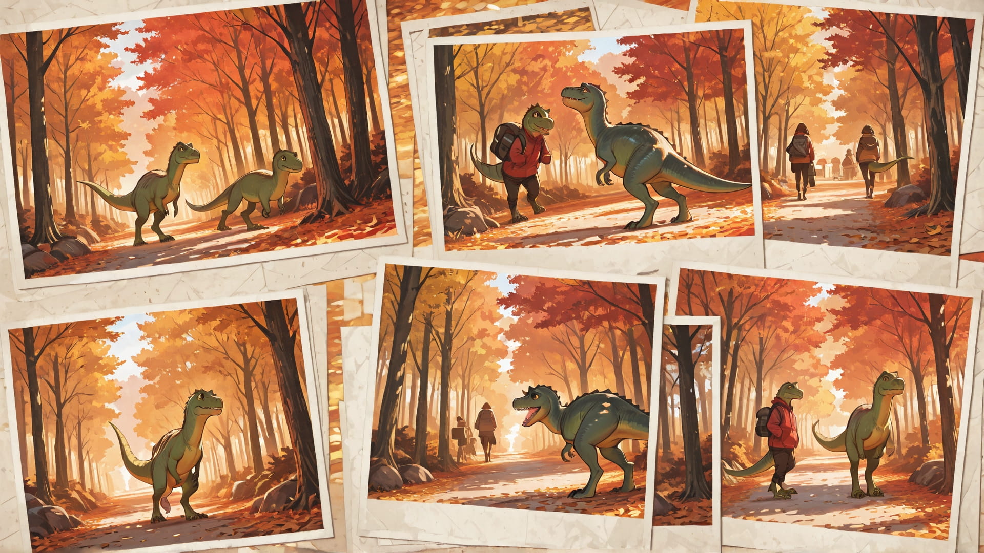 Red Afternoon Nature PenPals smartphone wallpaper free download, vertical 16:9 format, Red, Afternoon, Nature, Autumn