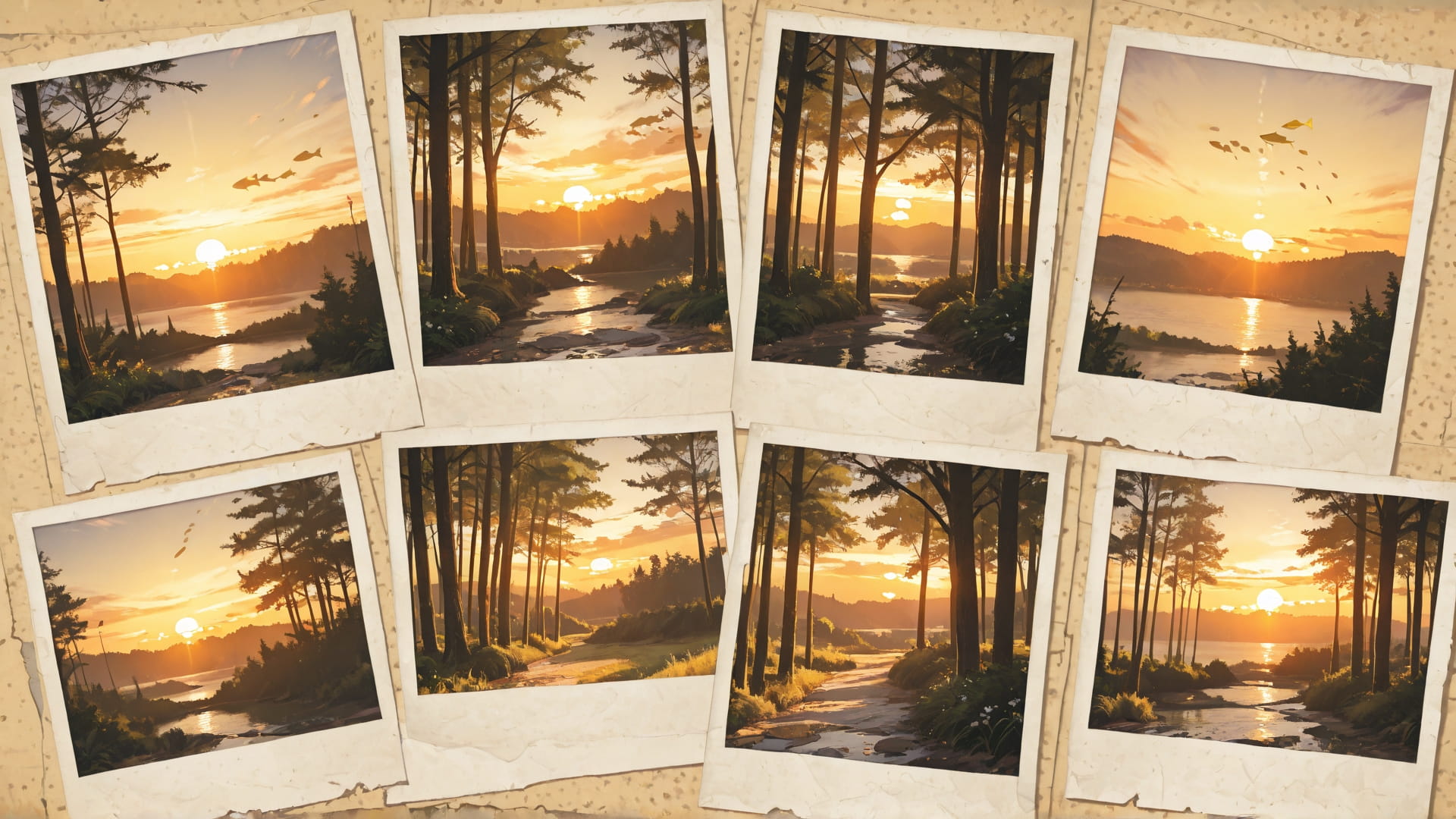 Yellow Sunset Nature PenPals smartphone wallpaper free download, vertical 16:9 format, Yellow, Sunset, Nature, Spring