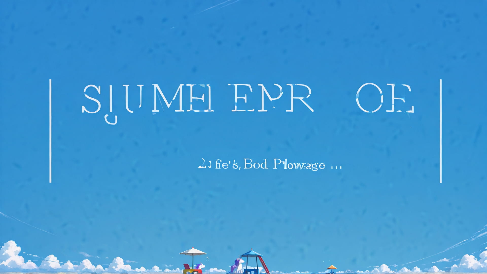 Blue Afternoon Sky PromptPlayground smartphone wallpaper free download, vertical 16:9 format, Blue, Afternoon, Sky, Summer