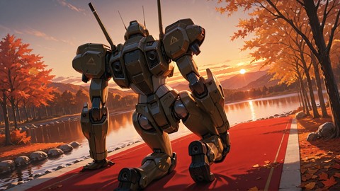 Brown Sunset Sea RedCarpet smartphone wallpaper free download, vertical 9:16 format, Brown, Sunset, Sea, Autumn