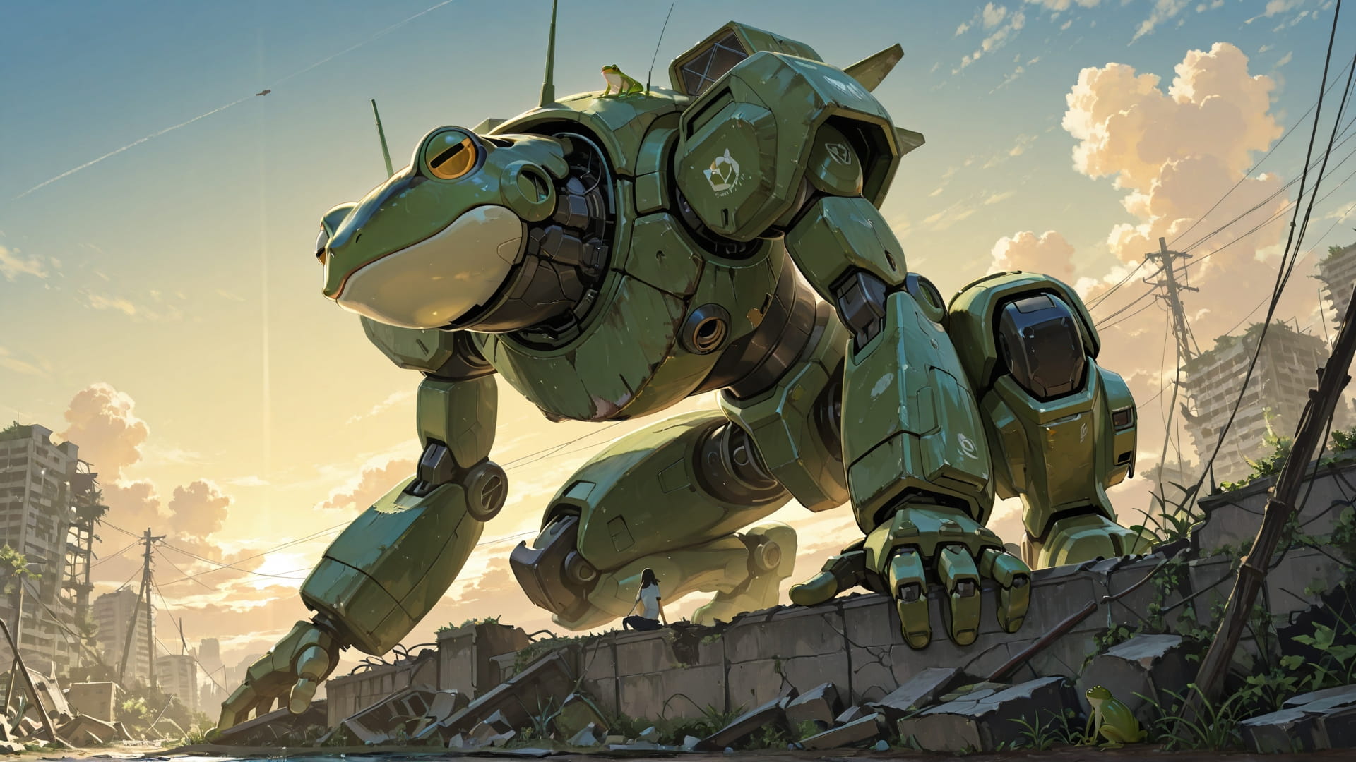 Yellow Afternoon Sky Ruins smartphone wallpaper free download, vertical 16:9 format, Yellow, Afternoon, Sky, Summer