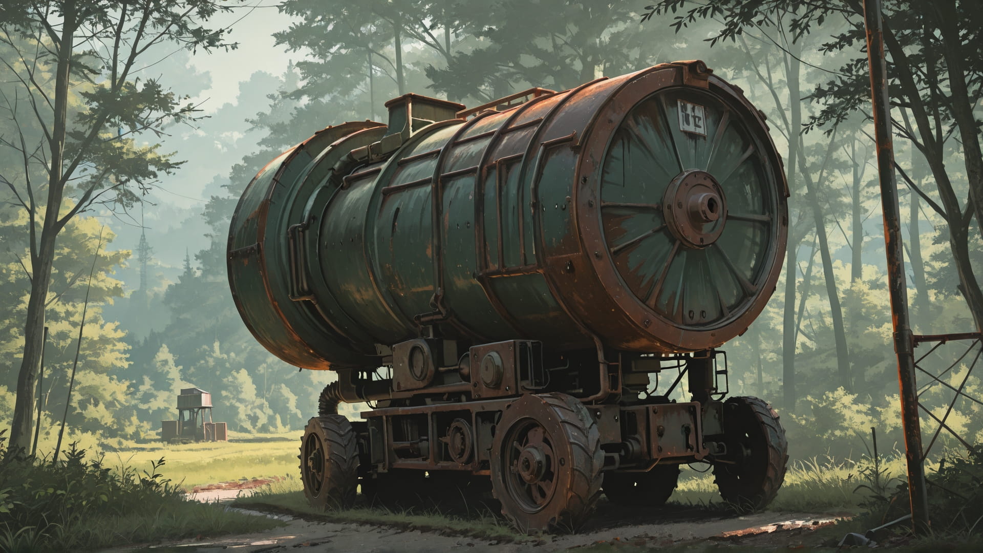 Green Afternoon Nature Rust smartphone wallpaper free download, vertical 16:9 format, Green, Afternoon, Nature, Summer