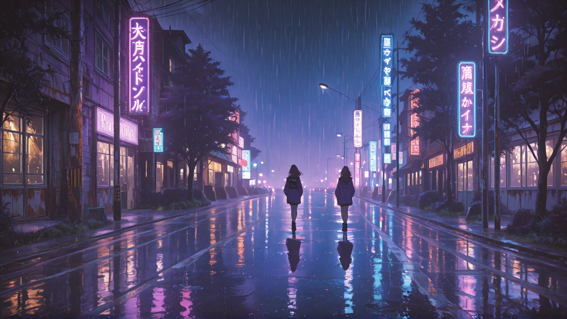 Purple Night Nature Rust smartphone wallpaper free download, vertical 16:9 format, Purple, Night, Nature, Spring 001