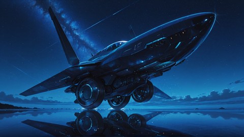Blue Night Sea SpaceXIPO smartphone wallpaper free download, vertical 9:16 format, Blue, Night, Sea, Summer