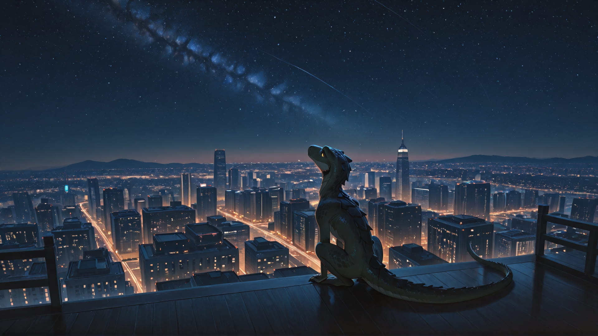 Brown Night City StarrySky smartphone wallpaper free download, vertical 16:9 format, Brown, Night, City, Winter