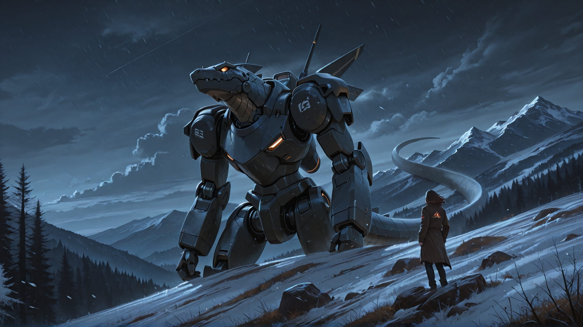 Brown Night Nature Storm smartphone wallpaper free download, vertical 16:9 format, Brown, Night, Nature, Spring