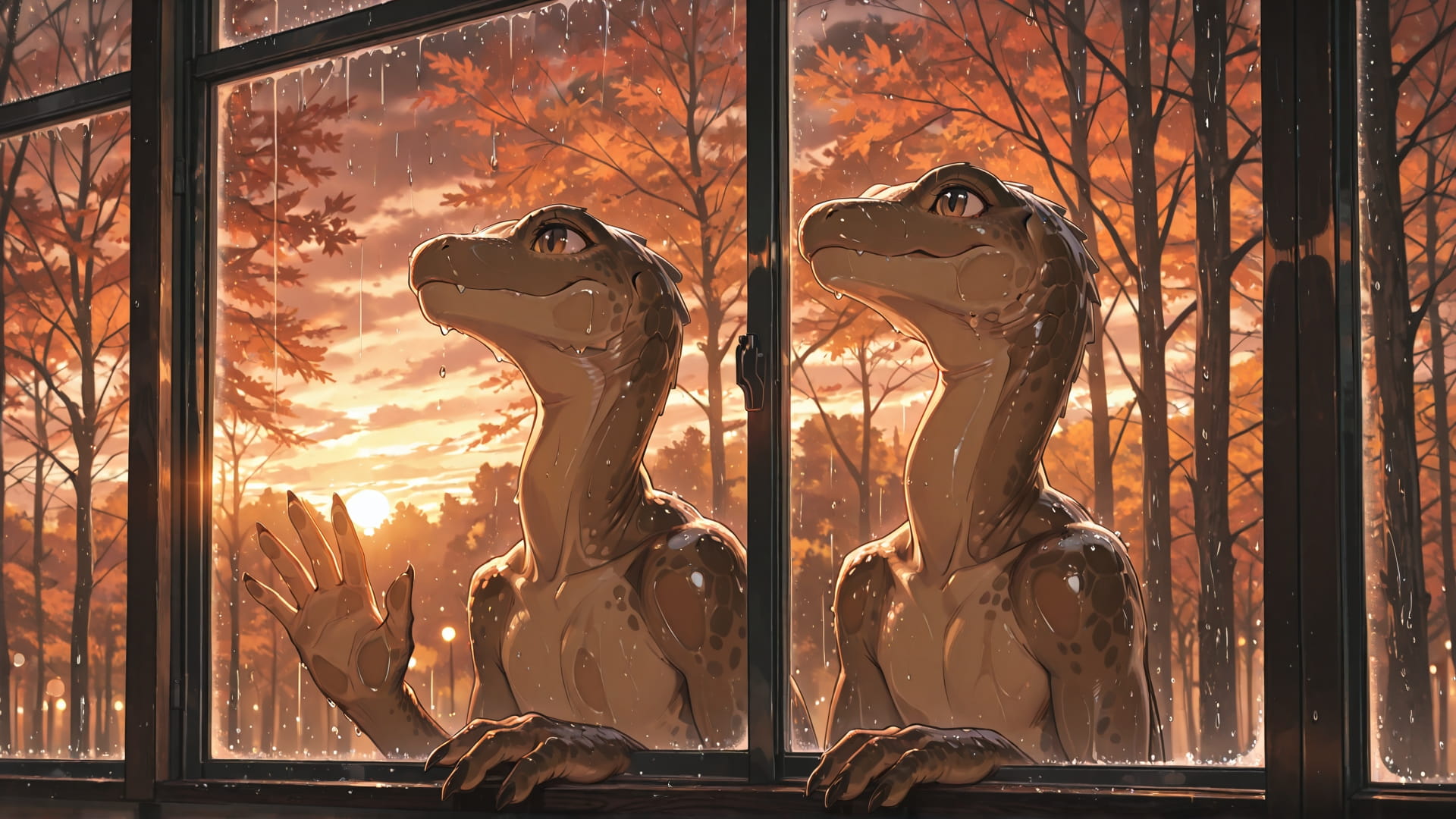 Brown Sunset Nature Storm smartphone wallpaper free download, vertical 16:9 format, Brown, Sunset, Nature, Autumn