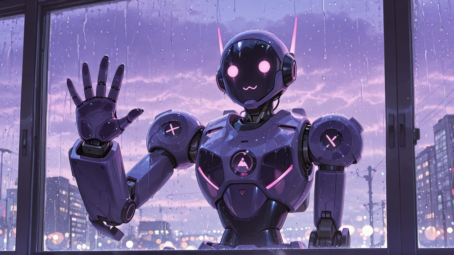 Purple Afternoon Sky Storm smartphone wallpaper free download, vertical 16:9 format, Purple, Afternoon, Sky, Spring