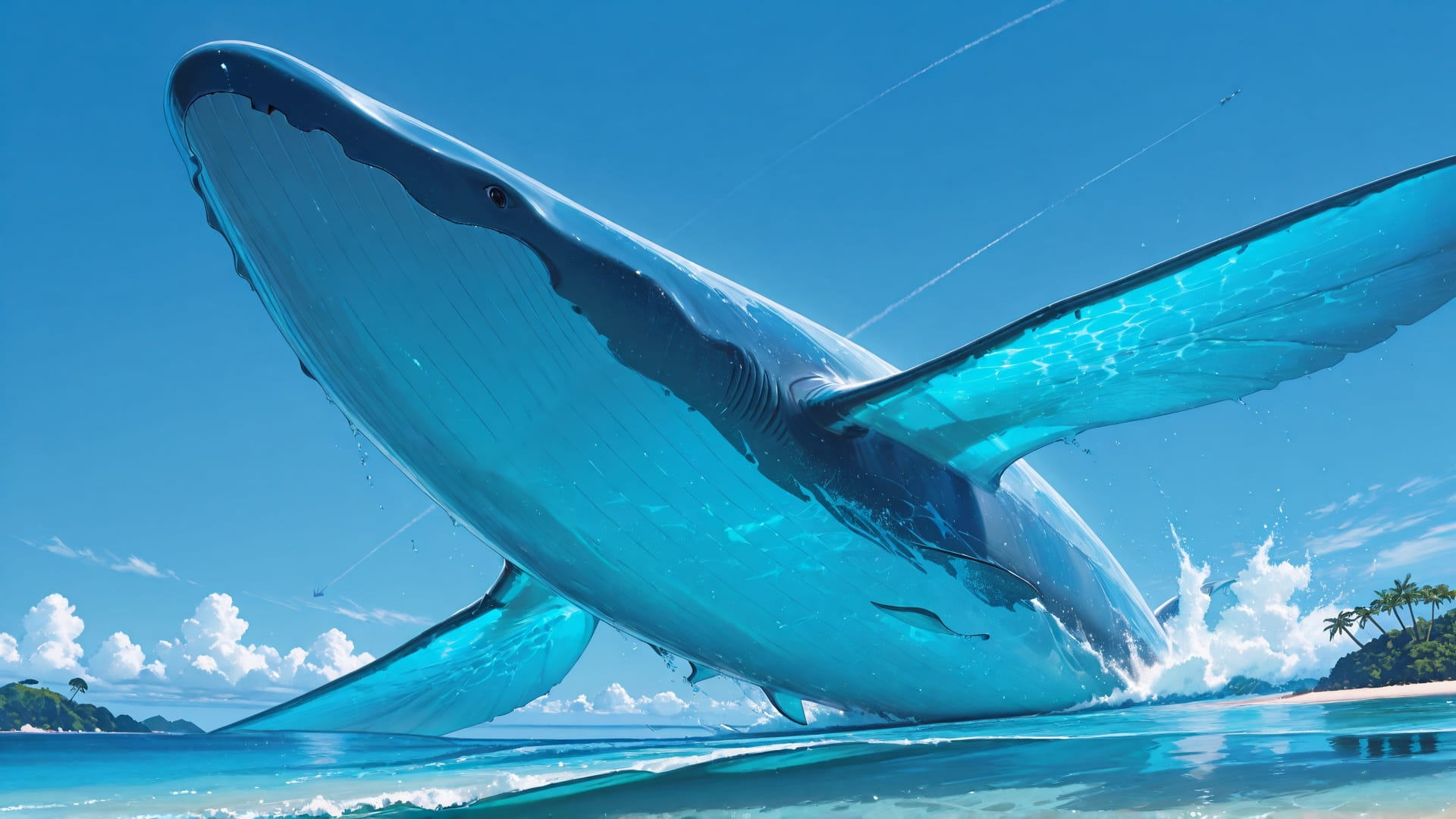 Blue Afternoon Sea TextureCheck smartphone wallpaper free download, vertical 16:9 format, Blue, Afternoon, Sea, Summer