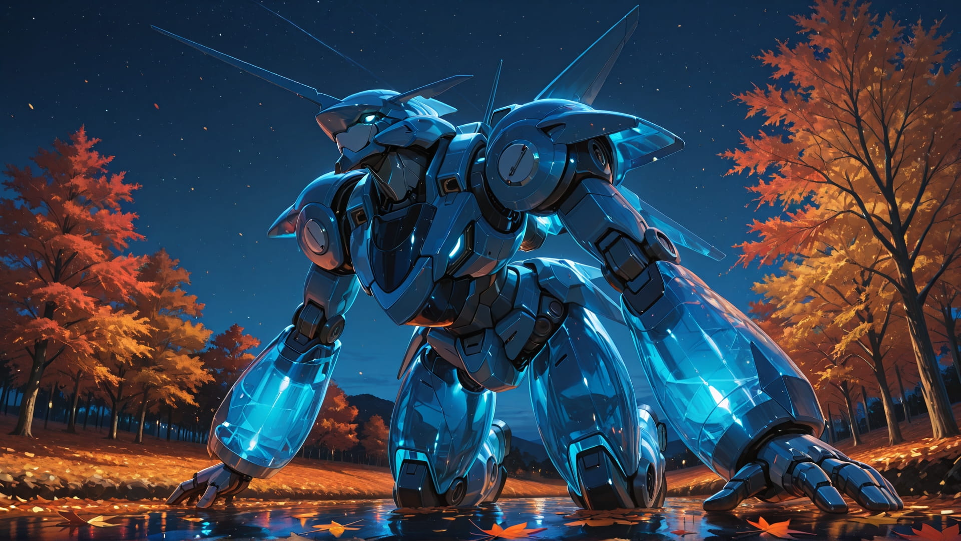 Blue Night Sky TextureCheck smartphone wallpaper free download, vertical 16:9 format, Blue, Night, Sky, Autumn