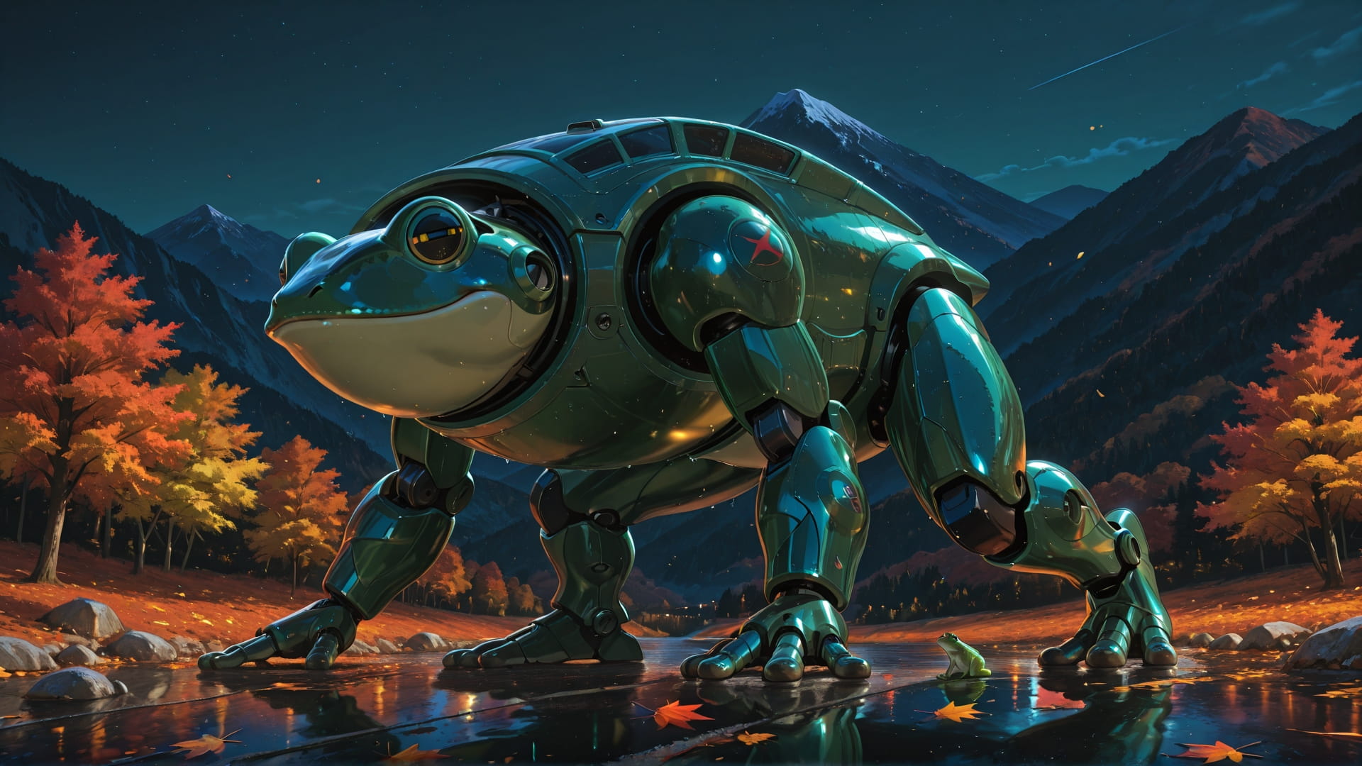 Green Night Mountain TextureCheck smartphone wallpaper free download, vertical 16:9 format, Green, Night, Mountain, Autumn