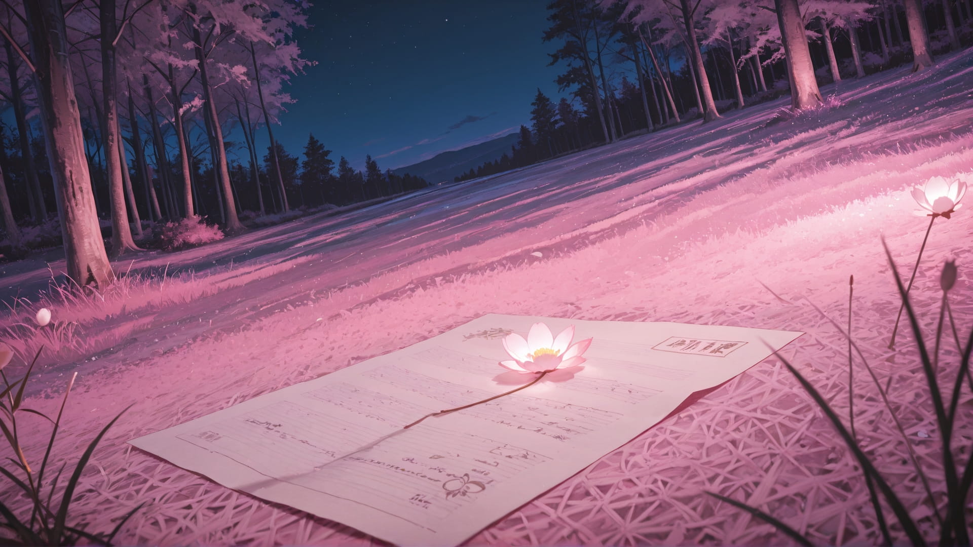 Pink Night Nature TextureCheck smartphone wallpaper free download, vertical 16:9 format, Pink, Night, Nature, Spring 001