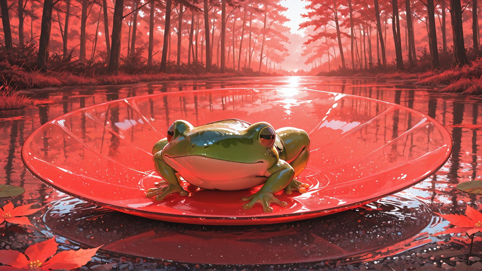 Red Afternoon Nature TextureCheck smartphone wallpaper free download, vertical 16:9 format, Red, Afternoon, Nature, Summer