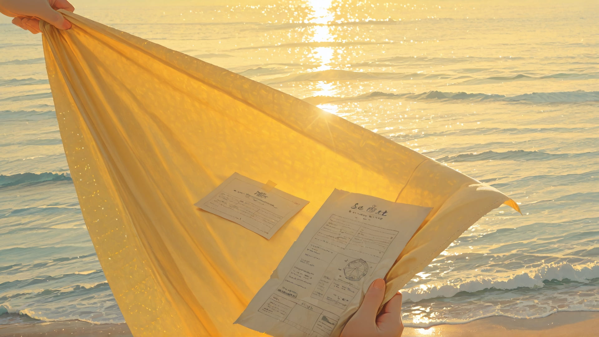 Yellow Afternoon Sea TextureCheck smartphone wallpaper free download, vertical 16:9 format, Yellow, Afternoon, Sea, Spring 001