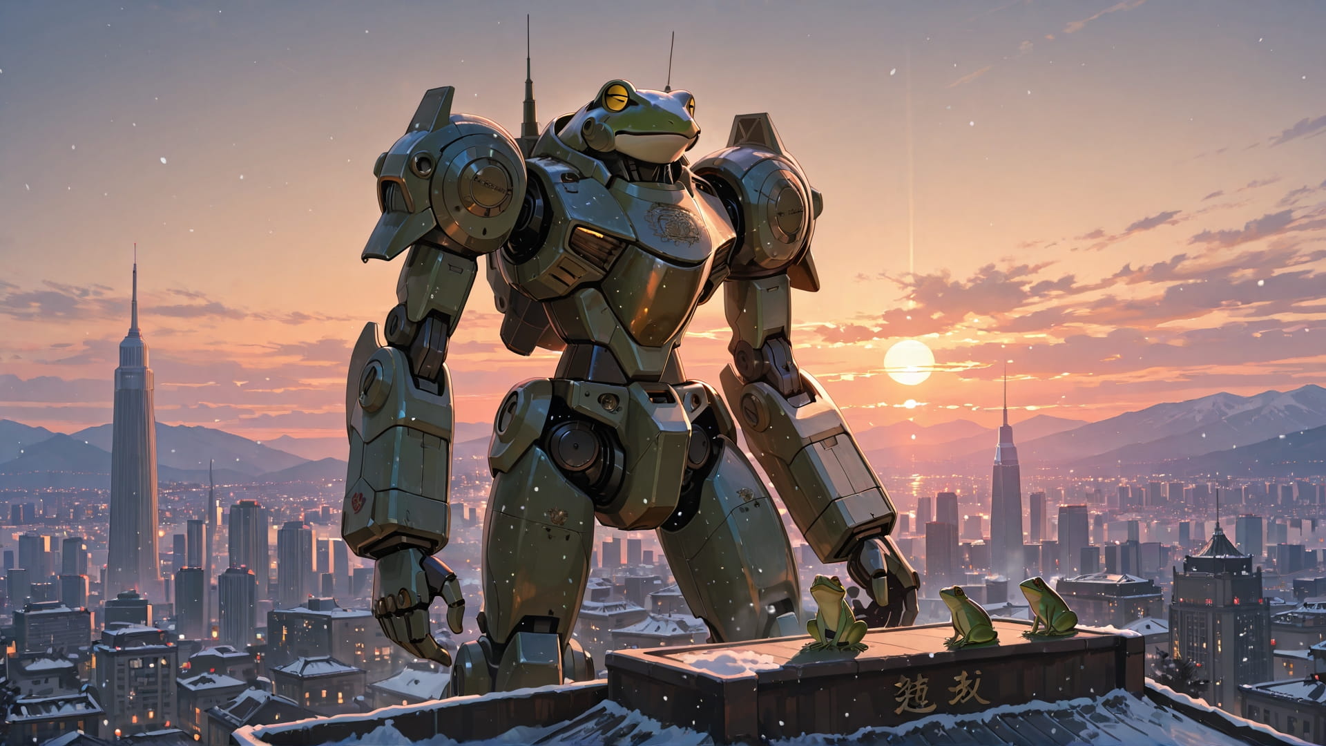 Brown Sunset City USA smartphone wallpaper free download, vertical 16:9 format, Brown, Sunset, City, Winter