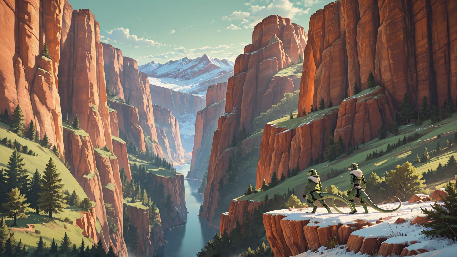 Green Afternoon Nature USA smartphone wallpaper free download, vertical 16:9 format, Green, Afternoon, Nature, Winter