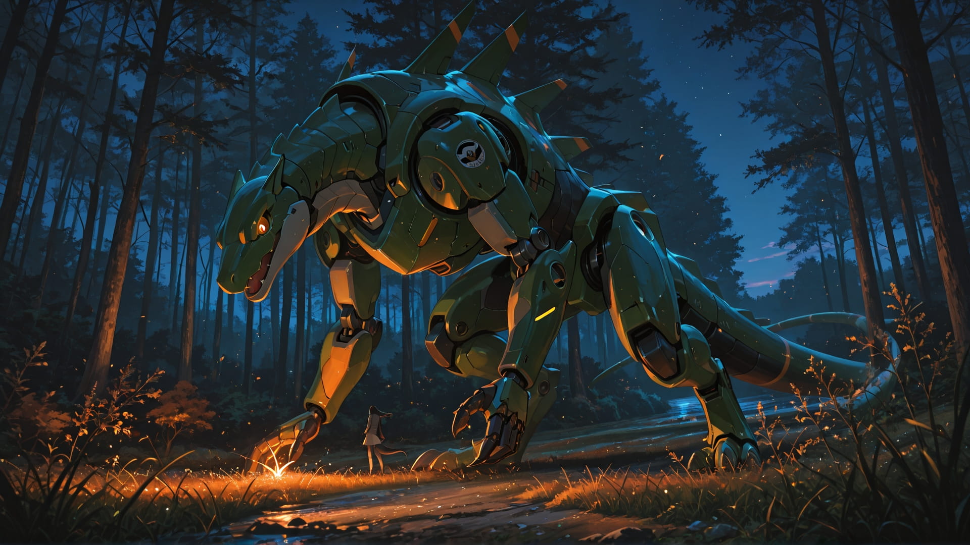 Orange Night Nature USA smartphone wallpaper free download, vertical 16:9 format, Orange, Night, Nature, Spring