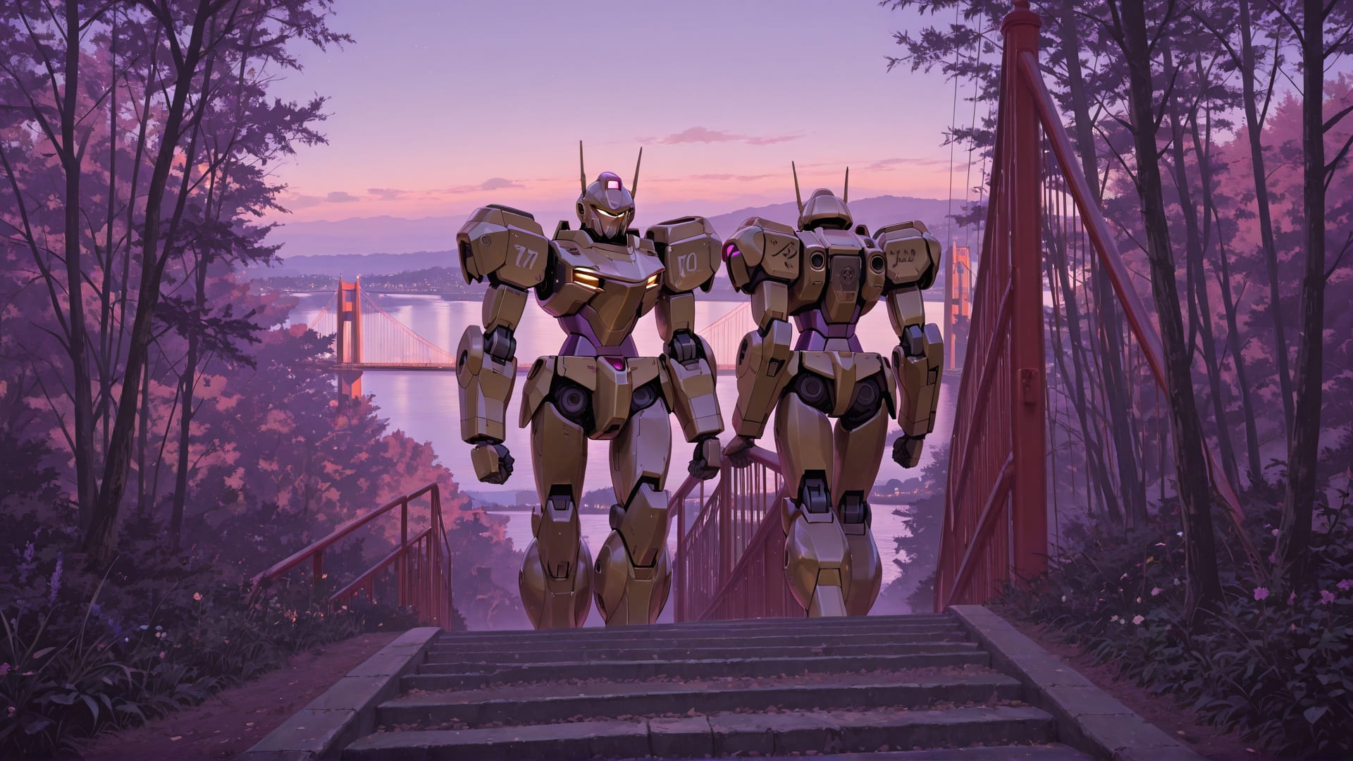 Purple Afternoon Nature USA smartphone wallpaper free download, vertical 16:9 format, Purple, Afternoon, Nature, Summer