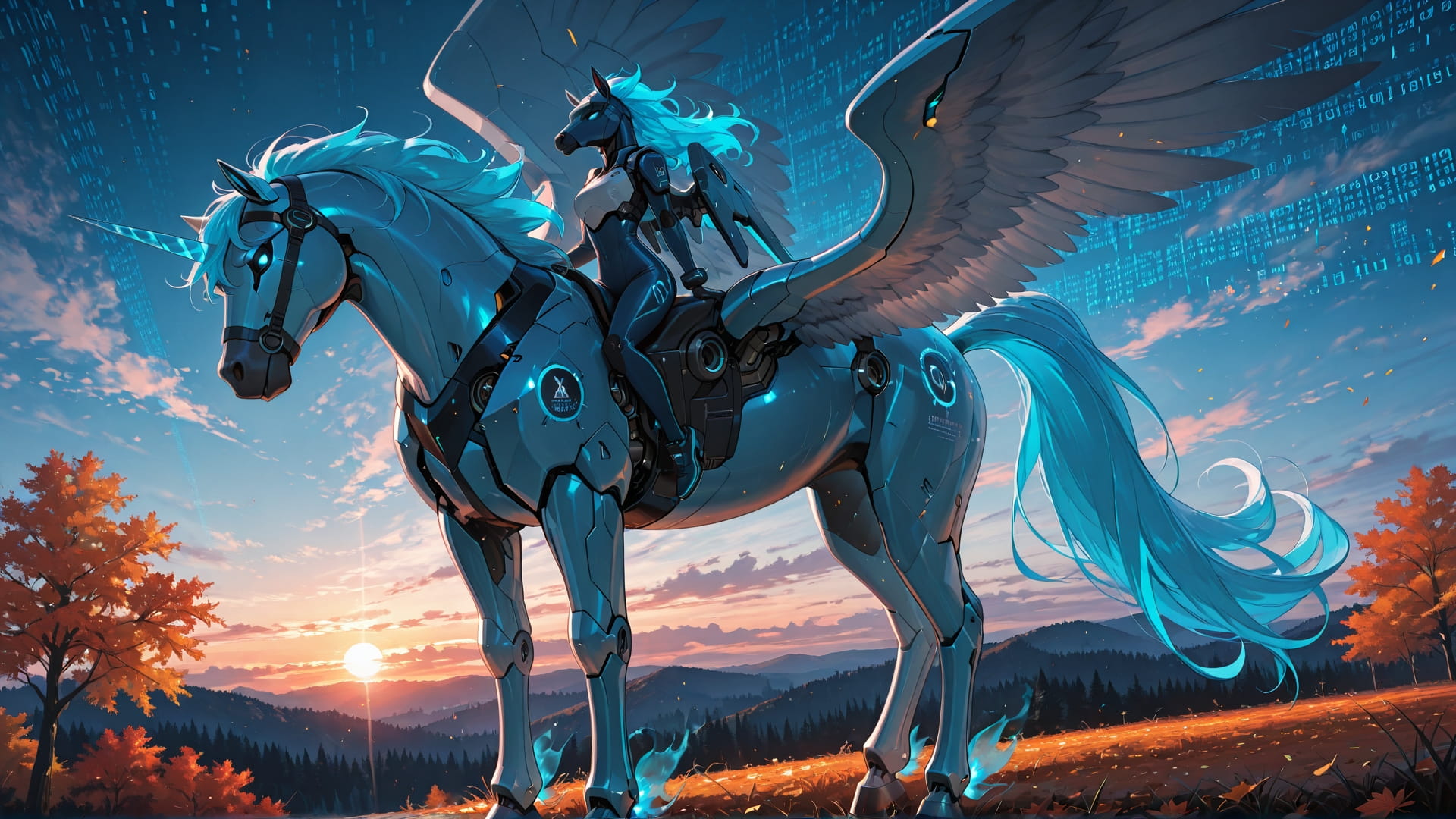 Blue Sunset Nature Vibe smartphone wallpaper free download, vertical 16:9 format, Blue, Sunset, Nature, Autumn