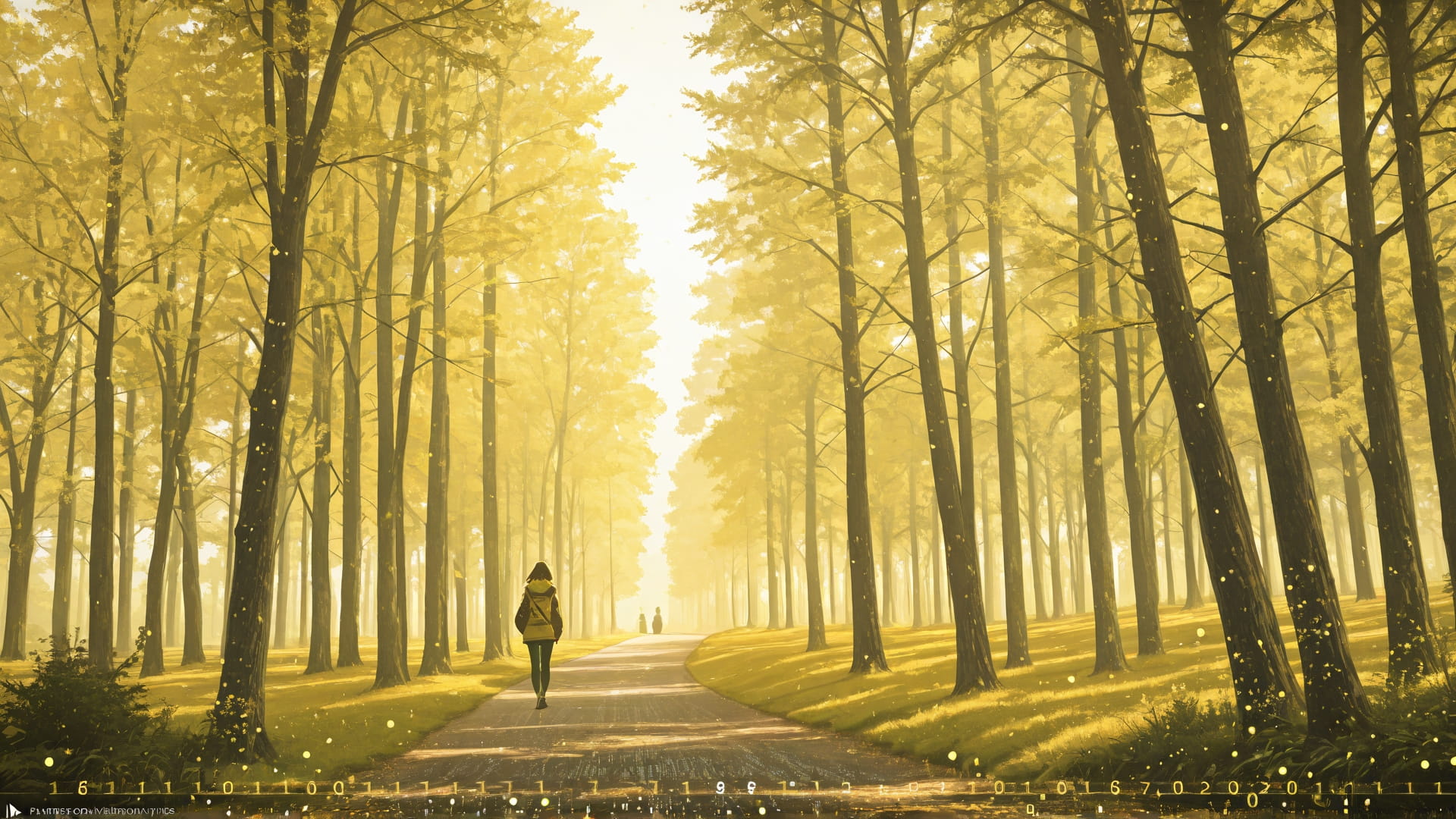 Yellow Afternoon Nature Vibe smartphone wallpaper free download, vertical 16:9 format, Yellow, Afternoon, Nature, Spring 001