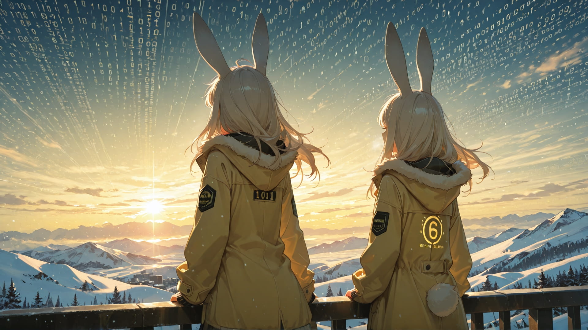 Yellow Afternoon Sky Vibe smartphone wallpaper free download, vertical 16:9 format, Yellow, Afternoon, Sky, Winter