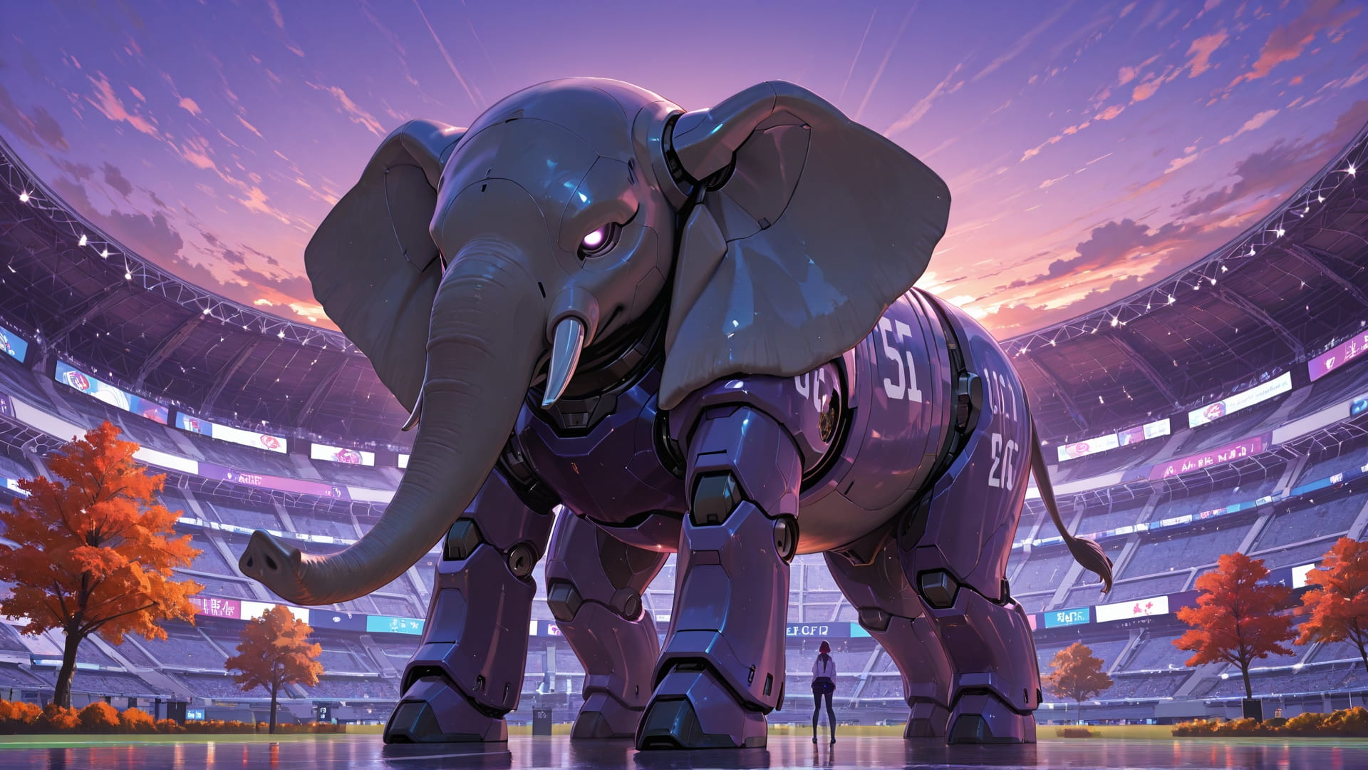 Purple Sunset City WorldCup2026 smartphone wallpaper free download, vertical 16:9 format, Purple, Sunset, City, Autumn