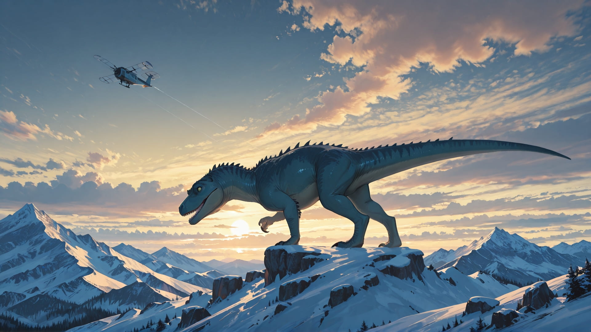 Yellow Afternoon Mountain Zenith smartphone wallpaper free download, vertical 16:9 format, Yellow, Afternoon, Mountain, Winter