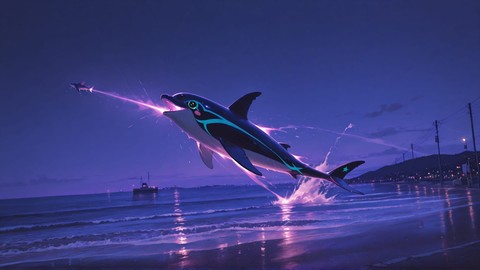 Purple Night Sea Zinegeist smartphone wallpaper free download, vertical 9:16 format, Purple, Night, Sea, Spring