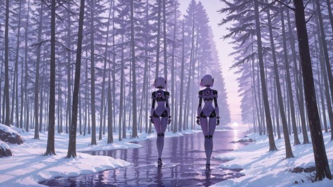 Purple Afternoon Sea Palm smartphone wallpaper free download, vertical 16:9 format, Purple, Afternoon, Sea, Winter