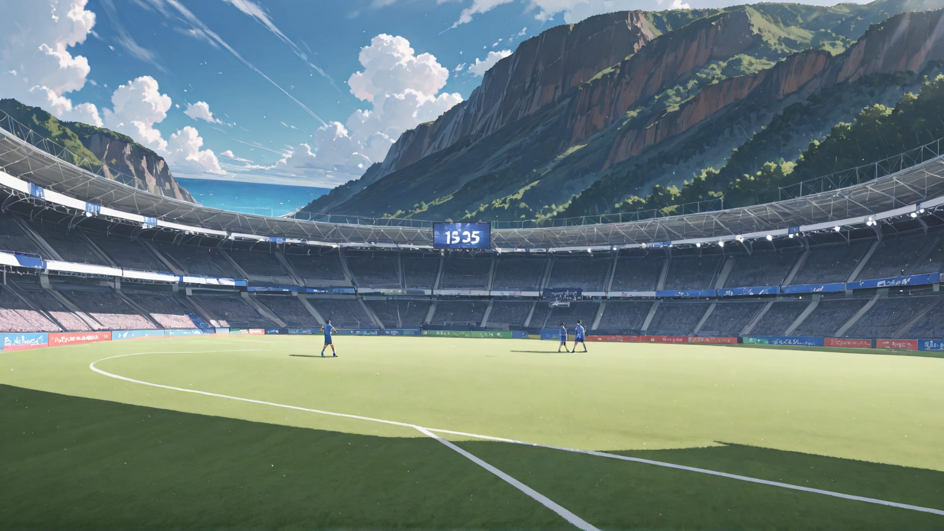 Brown Afternoon Sea Soccer smartphone wallpaper free download, vertical 16:9 format, Brown, Afternoon, Sea, Summer 001