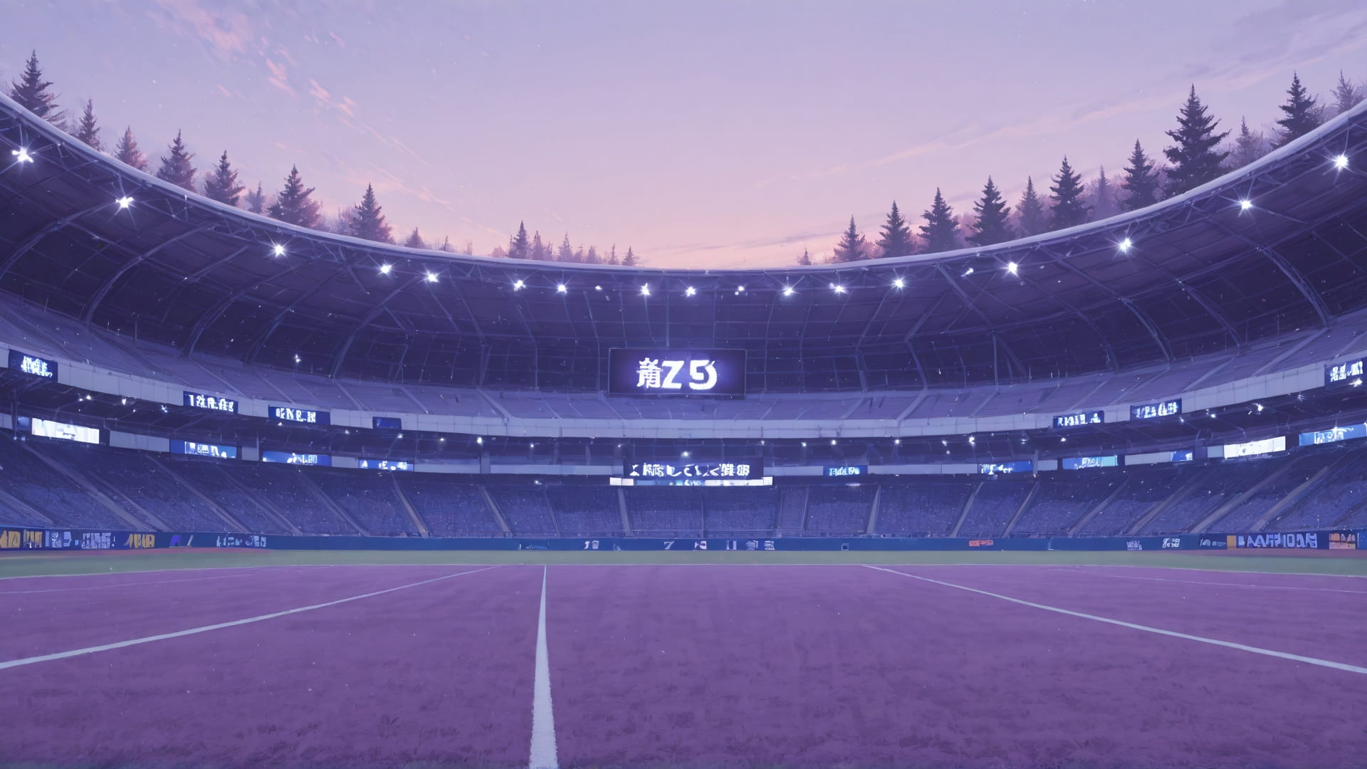 Purple Afternoon Nature Soccer smartphone wallpaper free download, vertical 16:9 format, Purple, Afternoon, Nature, Winter 001