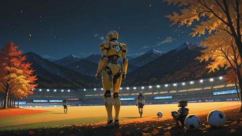 Yellow Night Mountain Soccer smartphone wallpaper free download, vertical 9:16 format, Yellow, Night, Mountain, Autumn